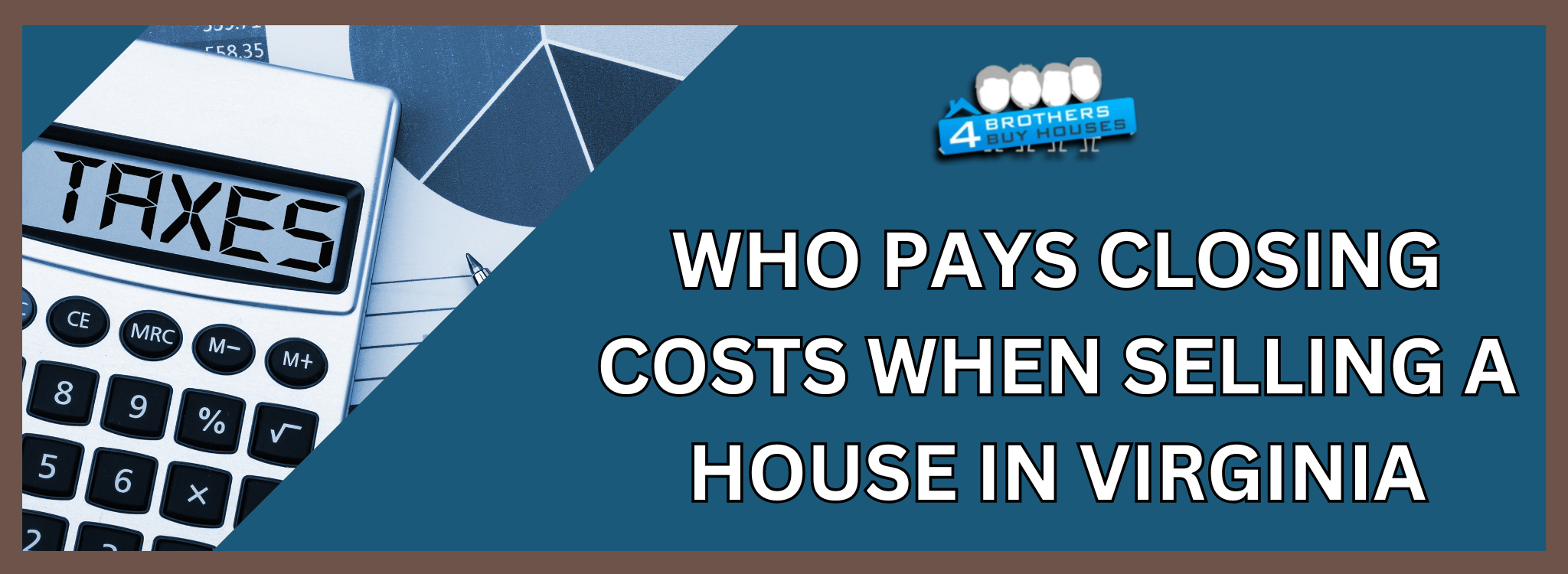 Who is liable for closing costs when selling a house In Virginia