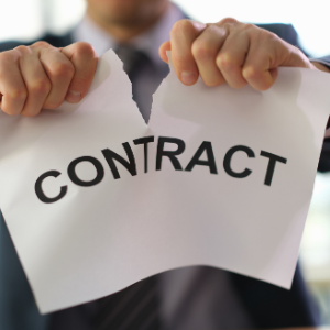 Backing out of a real estate contract Maryland