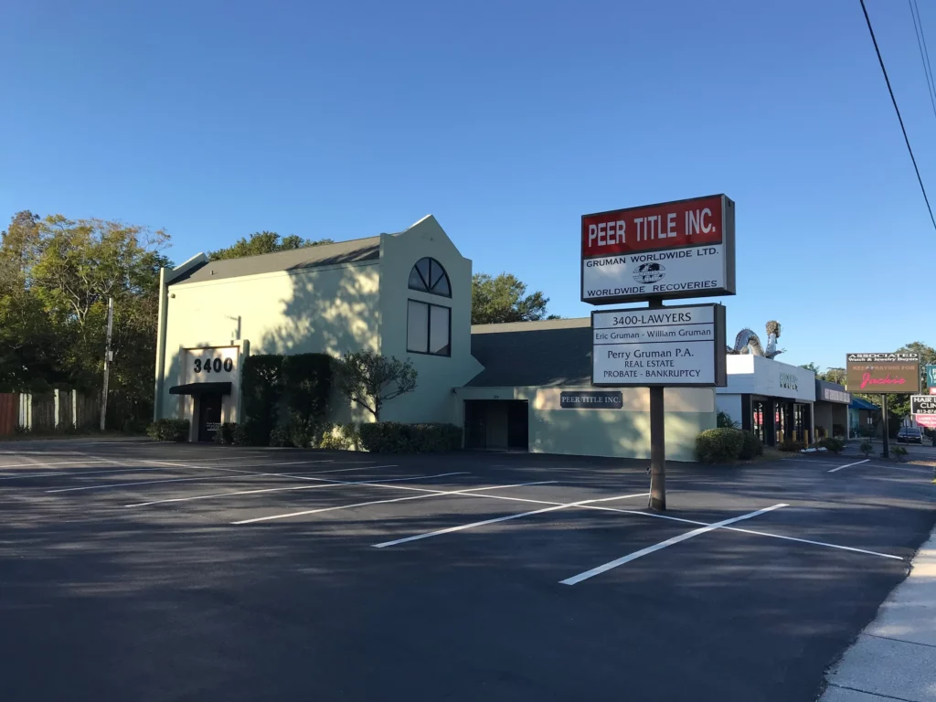 Exterior photo of Peer Title in Tampa Florida.  
