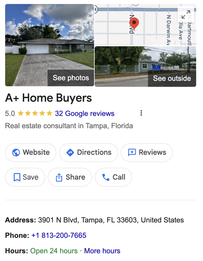 Local Company That Buys Houses Tampa