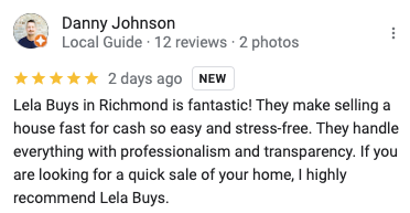 home seller testimonial fast cash home sales in