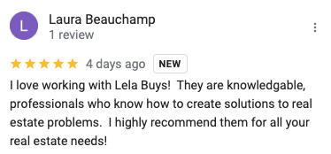 home seller testimonial we buy houses company