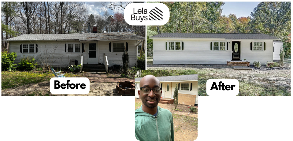 Sell my house fast - Hanover County renovation project