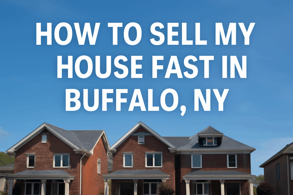 How to Sell My House Fast in Buffalo, NY