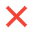 Red X.