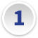 Blue number 1 in a grey circle.