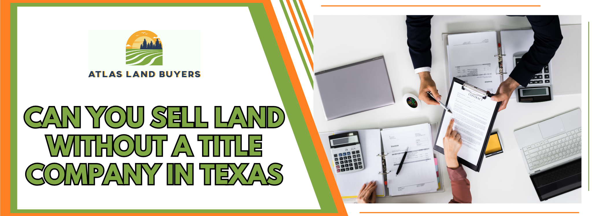Can You Sell Land Without A Title Company In Texas banner Dallas