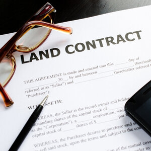 Sell land during divorce for cash Texas