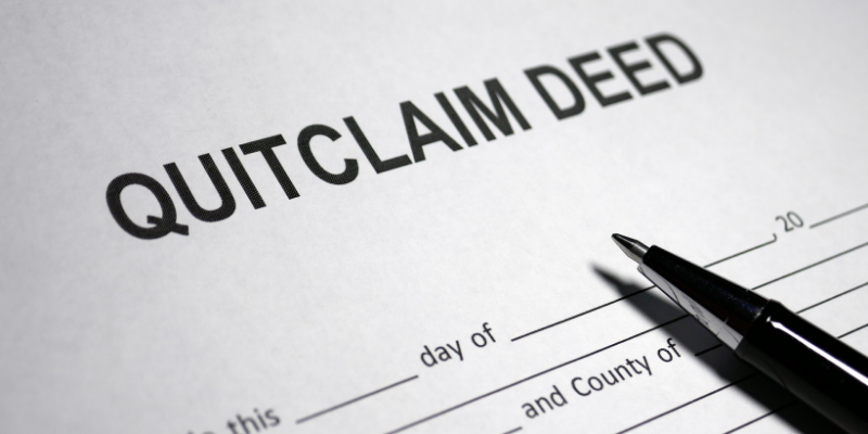 Quitclaim Deed for Property in Texas