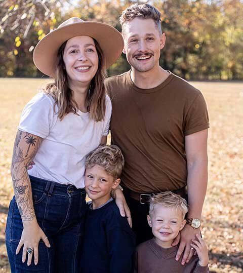 Jake, Kayleigh, Sutherland and Guthrie Grant