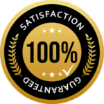 Our service is 100 percent satisfaction guaranteed. 