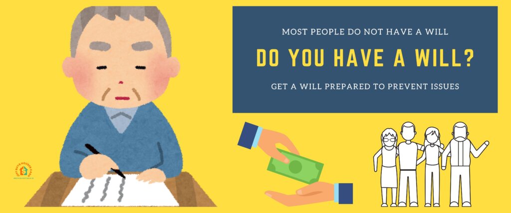 inherited a property without a will