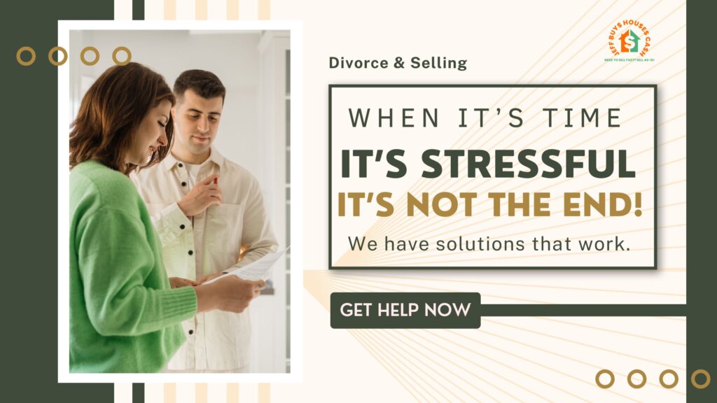 get help selling house for divorce