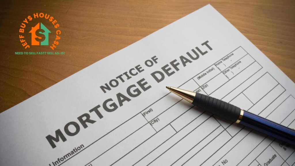notice of mortgage default