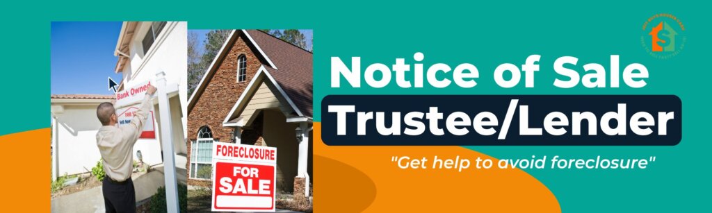 notice of sale