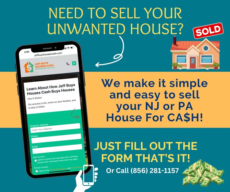 sell an unwanted house in cherry hill nj