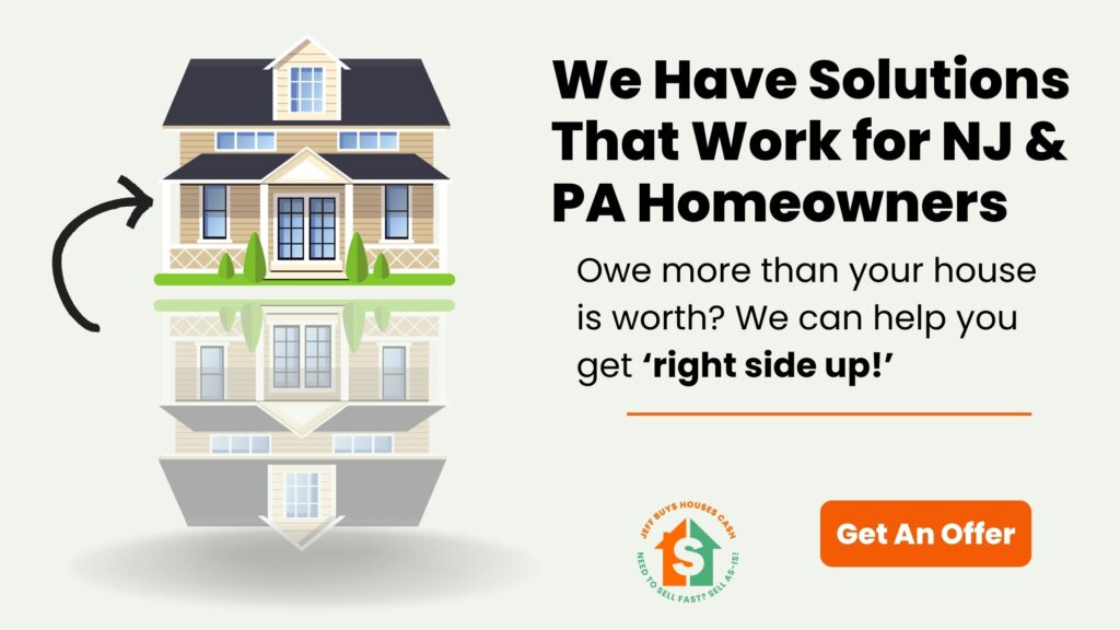 we have solutions for an upside down mortgage