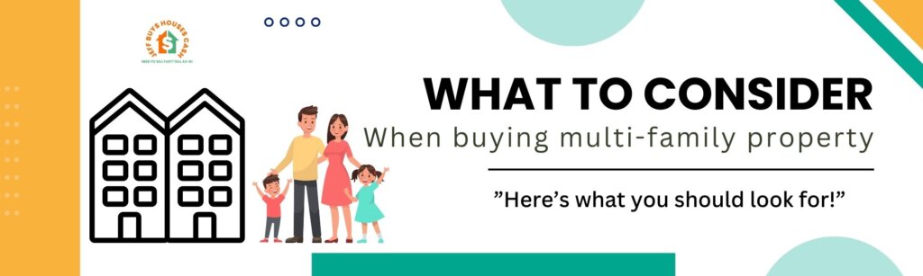 what you should consider when buying multi-family property