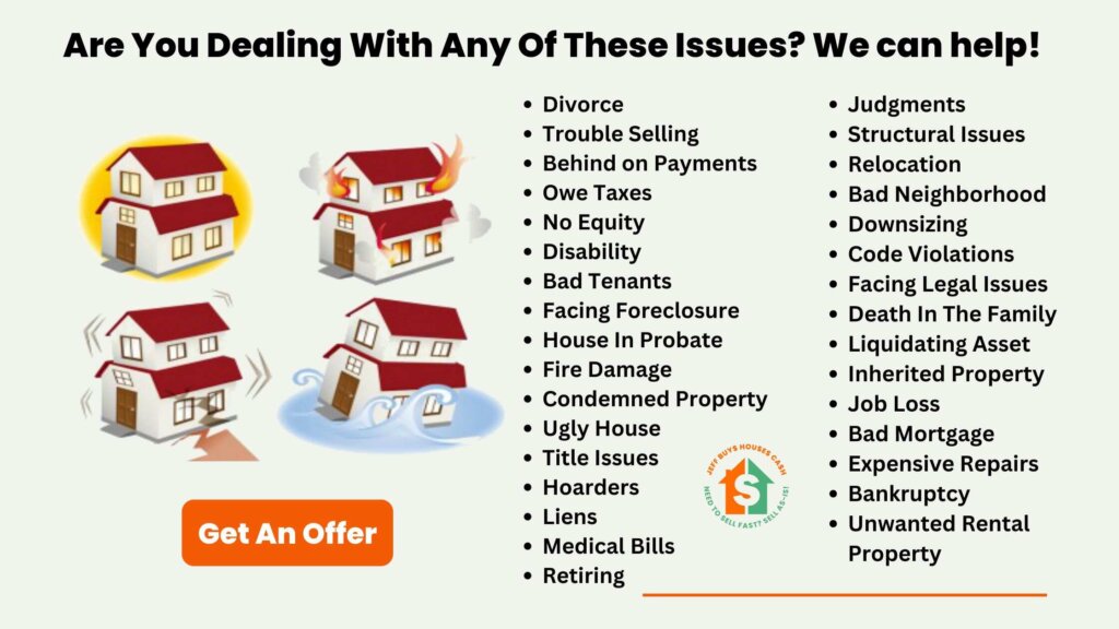 reasons for needing to sell your house