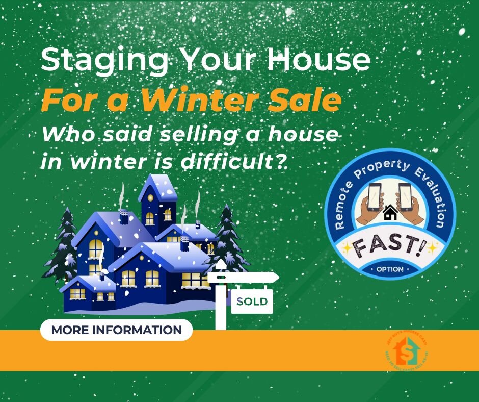 ways to stage your house for a winter sale