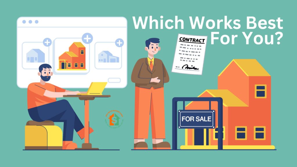 real estate agent vs we buy houses companies