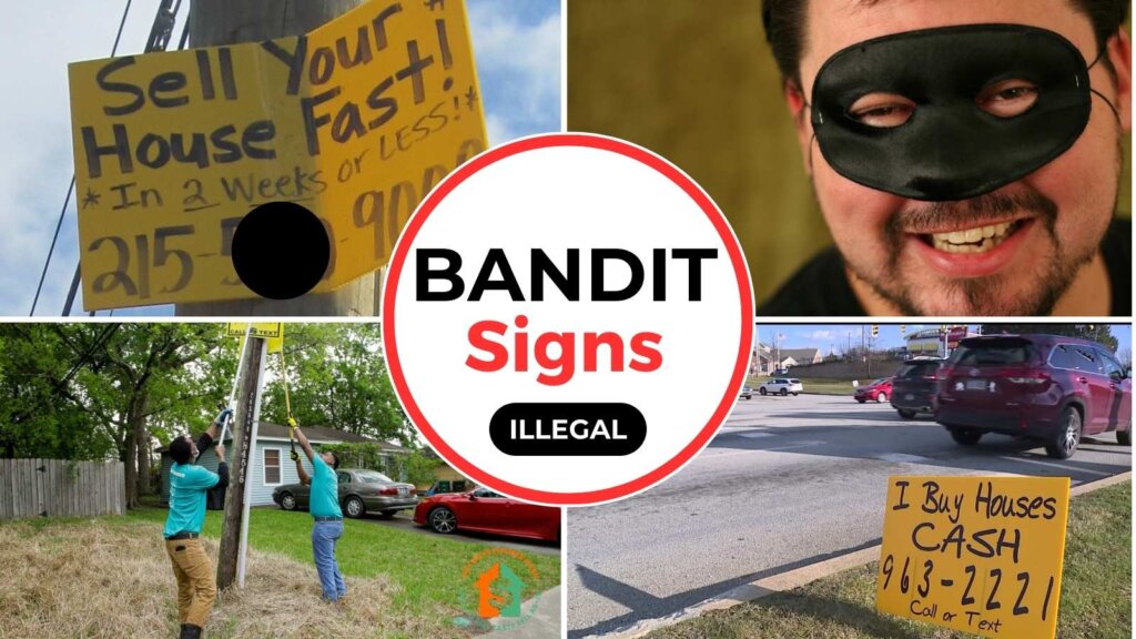 bandit signs are illegal in nj pa