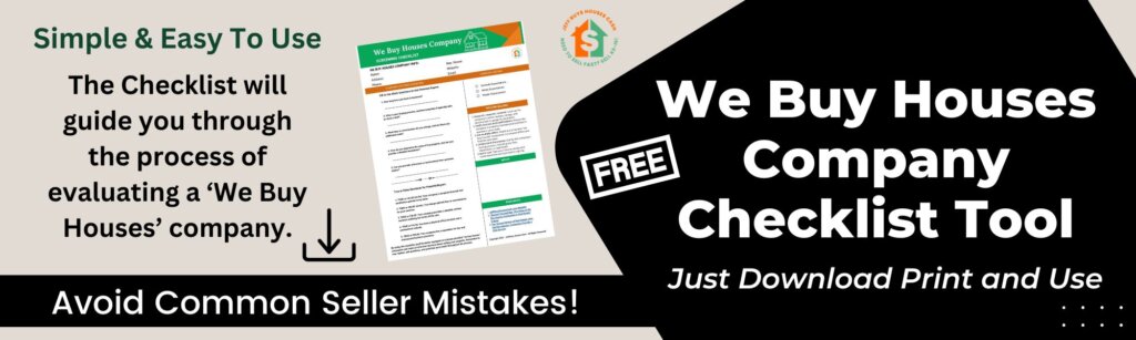 we buy houses companies checklist tool 2