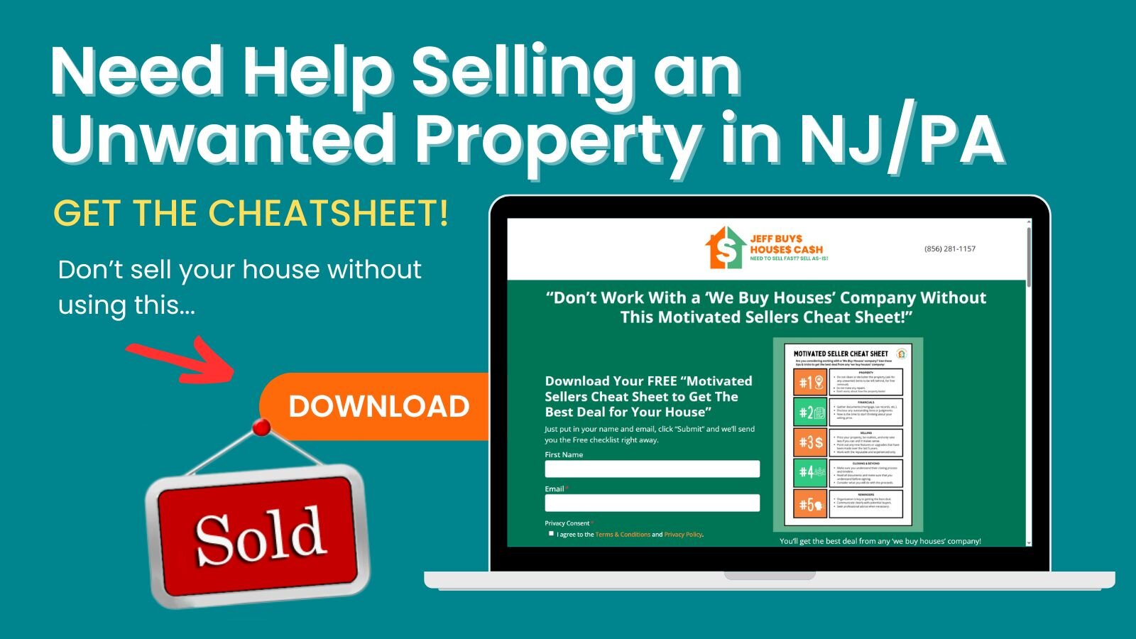 sell any unwanted property