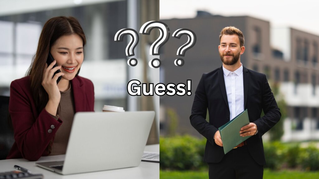 real estate agent and real estate investor closing deals