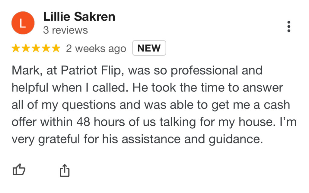 Patriot Flip Google Business Profile Reviews