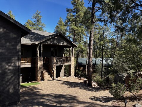 Home in the guard gated golf community of Chaparral Pines in Payson AZ