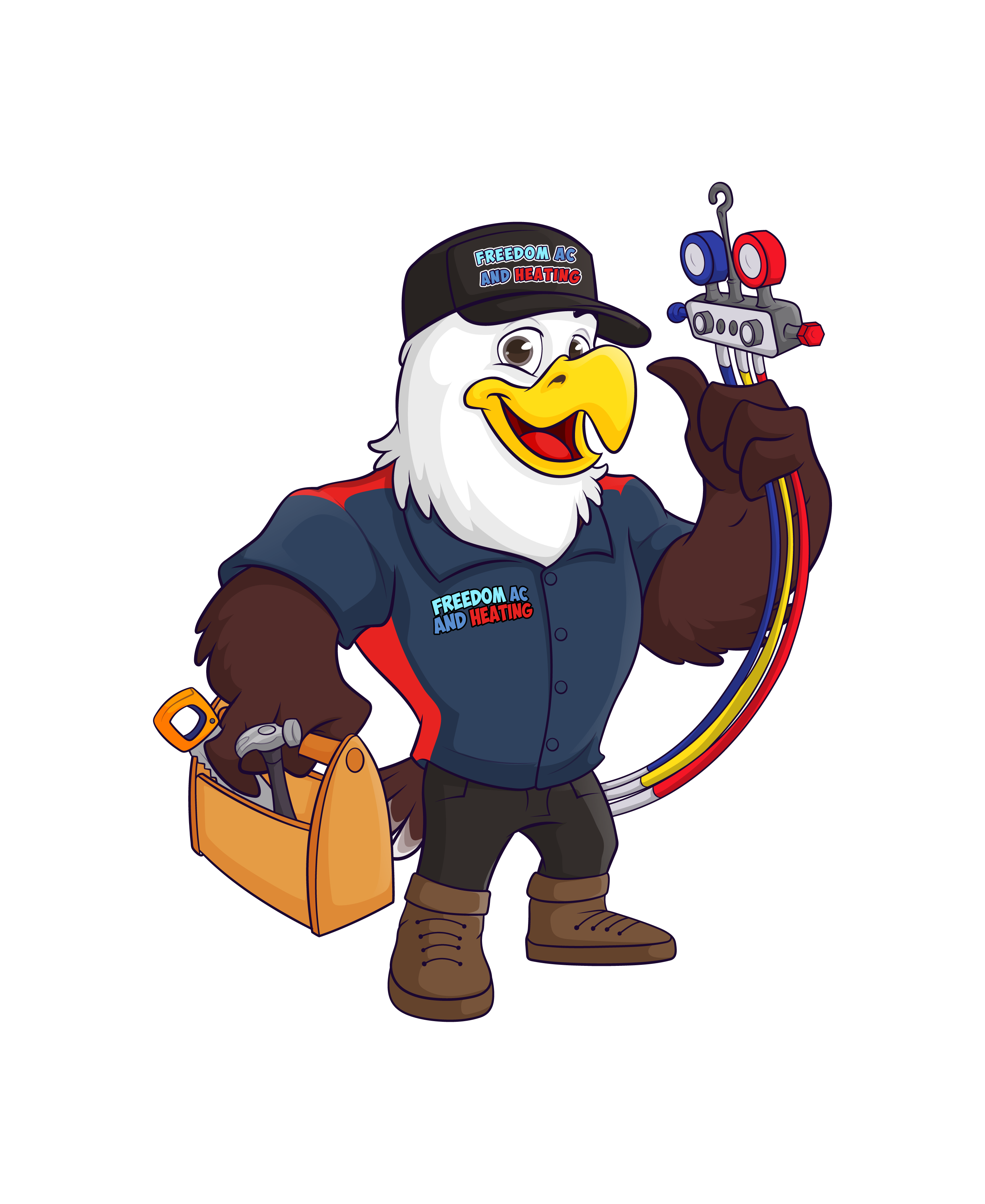 Scout the HVAC Eagle- Freedom AC and Heating
