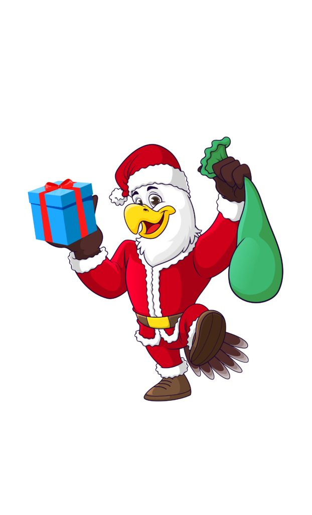 Santa Scout the HVAC Eagle