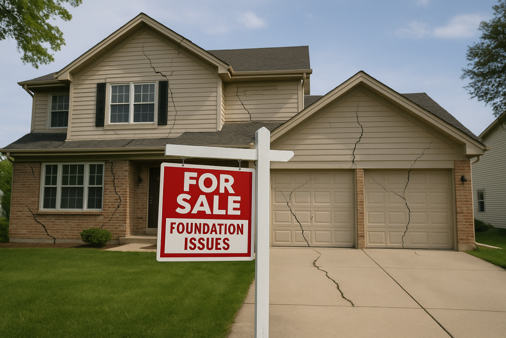 Selling a House With Foundation Issues in Aurora, IL
