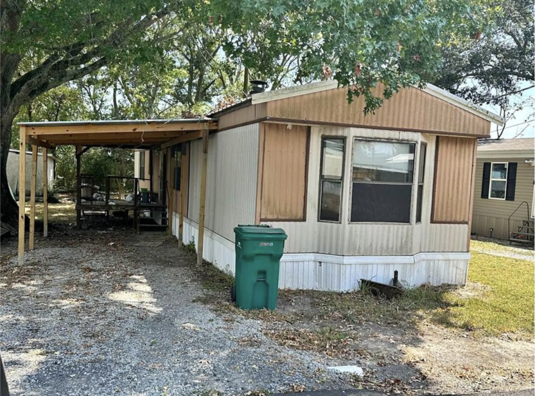 brown tan mobile home louisiana