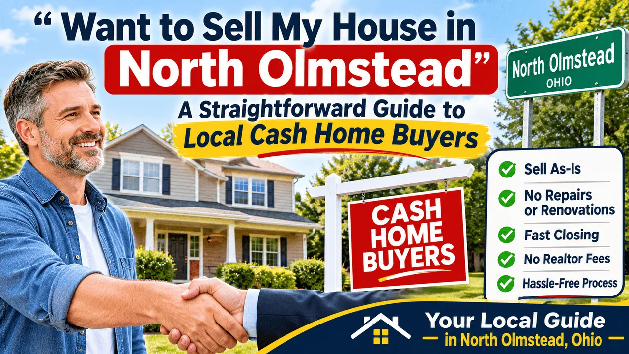 I Want to Sell My House in North Olmstead”: A Straightforward Guide to Local Cash Home Buyers