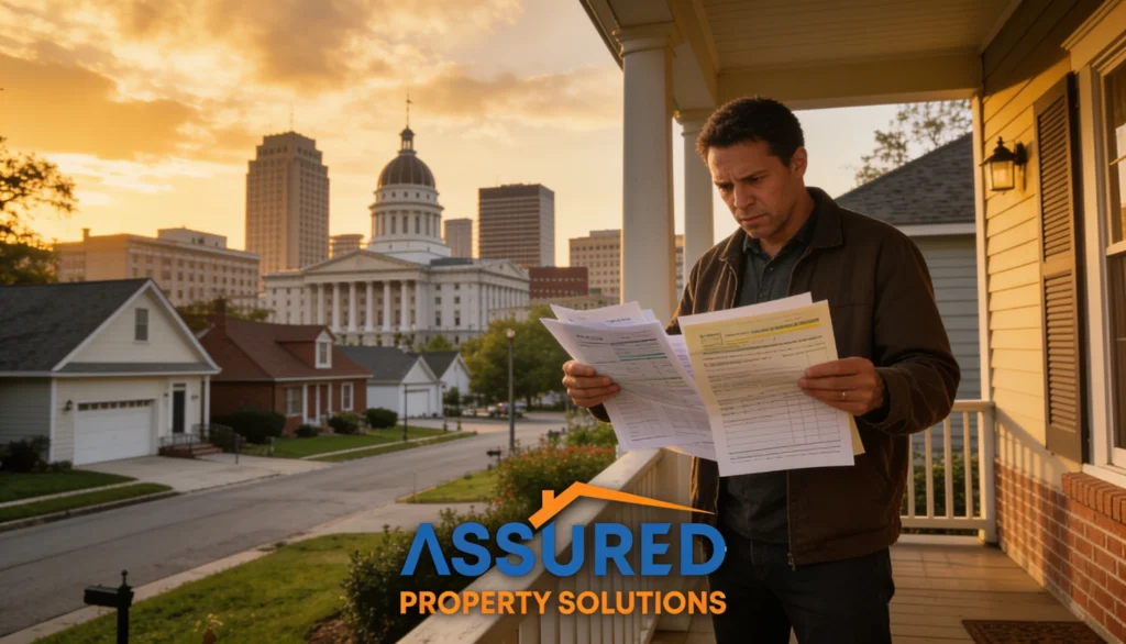 behind on Muscogee County property taxes