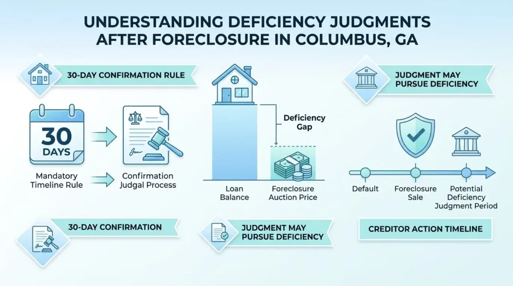 deficiency judgment after foreclosure Georgia - Understanding deficiency judgements after foreclosure in Columbus