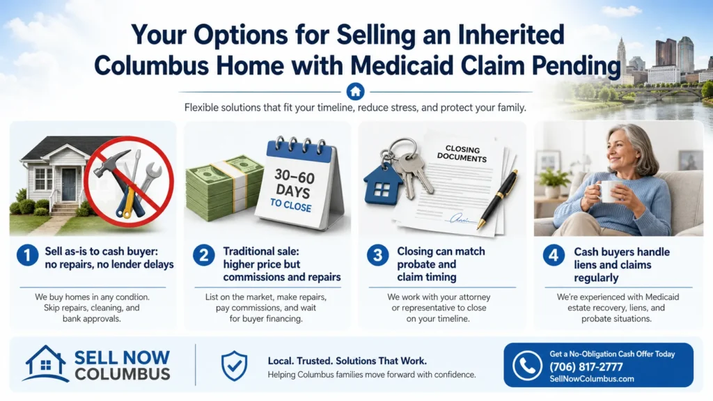 medicaid estate recovery georgia - options for selling inherited columbus home with Medicaid claim pending