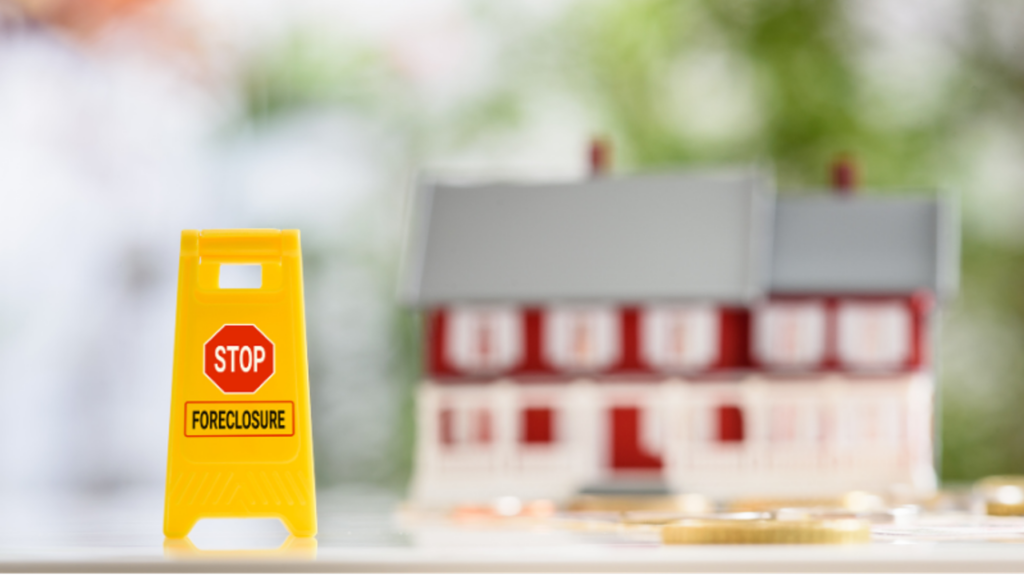 Foreclosure notice on house in Ohio


