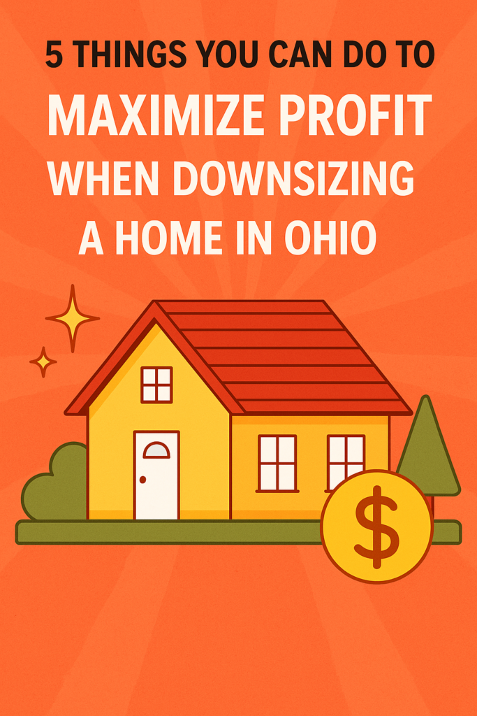 Homeowner downsizing in Ohio to maximize profit – Property Peace