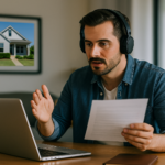 Out-of-state homeowner selling a vacant house in Ohio via remote video call and digital paperwork