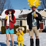 a Central Ohio house with four seasons around it and a family