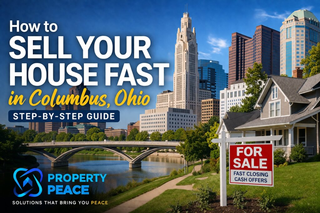 Sell your house fast in Columbus Ohio without repairs