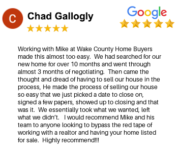 selling my house in Raleigh