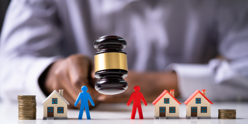selling house divorce Fayetteville, NC