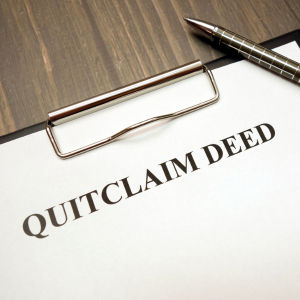quitclaim deed filing process in Bloomington, IL