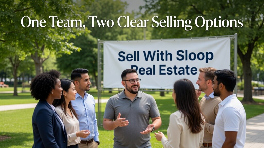 One Team, Two Clear Selling Options - Sell With Sloop Real Estate