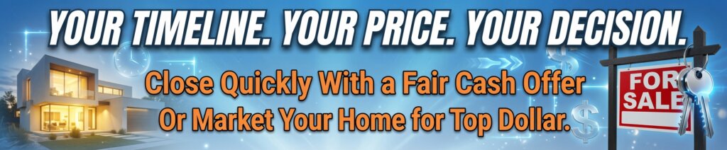 YOUR TIMELINE. YOUR PRICE. YOUR DECISION.