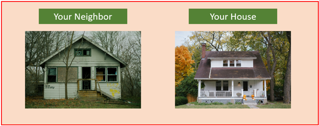 can you sell a home with bad neighbors